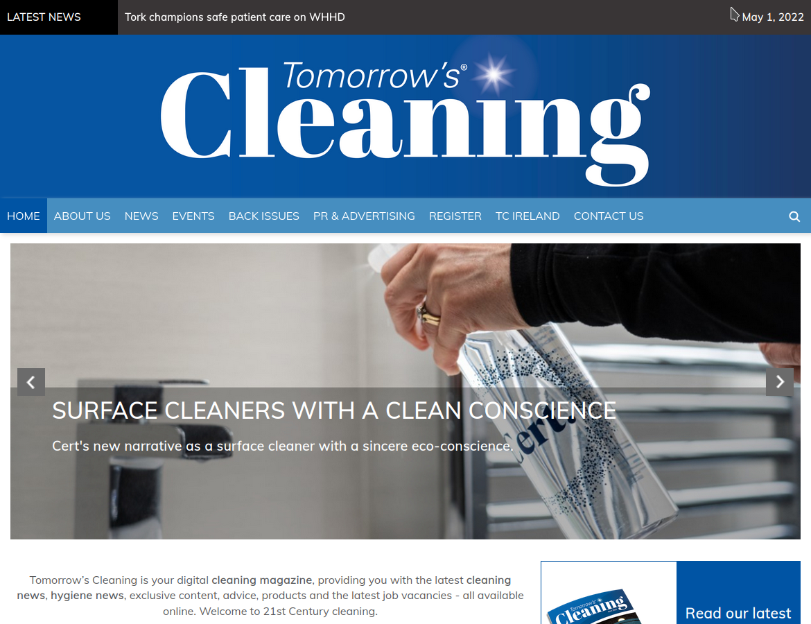 Tomorrow&#39;s Cleaning